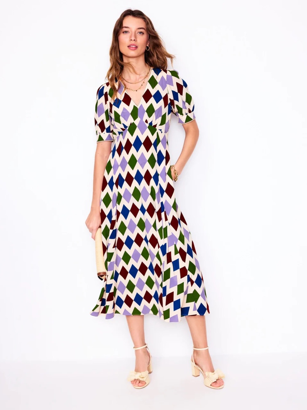 Boden Rosie Godet Tea Dress size 4 US
NWOT - Picture 10 of 12